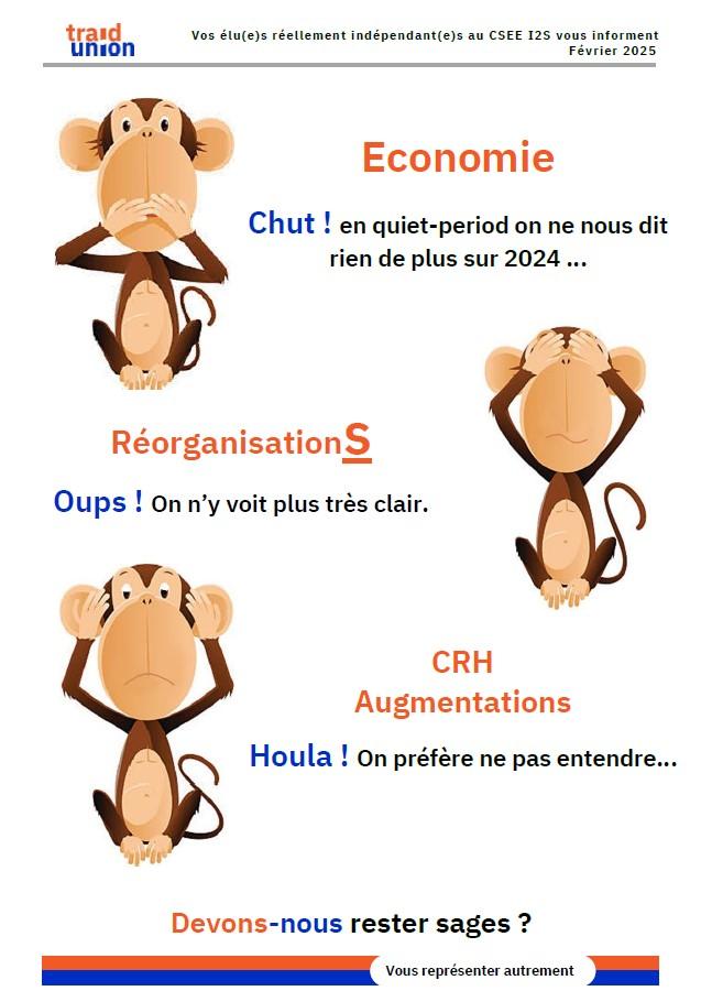 2025 02 Communication mensuelle des elus Traid Union I2S