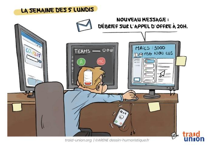 La semaine des 5 lundis